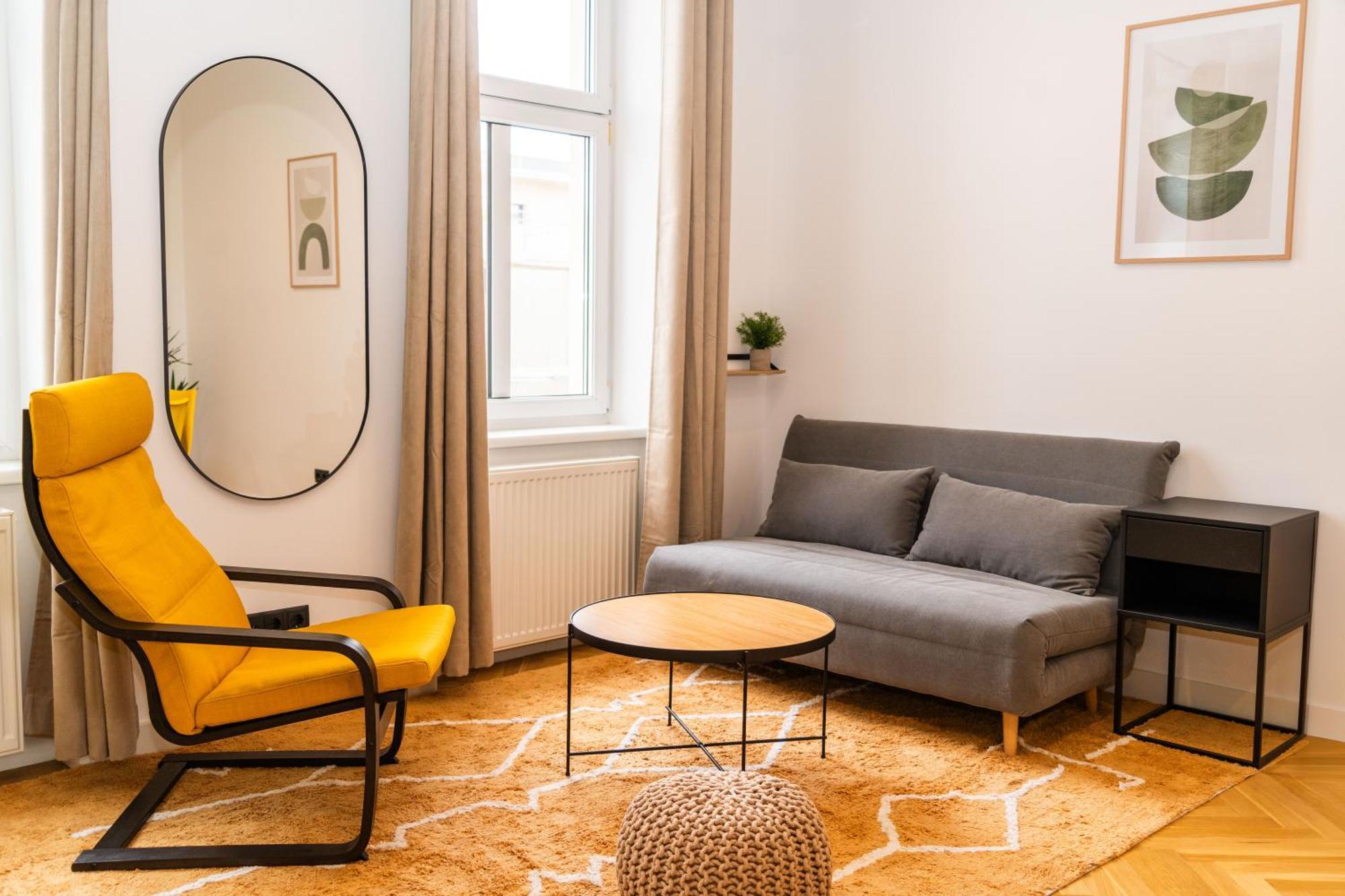 Myflat - Bright Apartment Near Central Station Вена Номер фото
